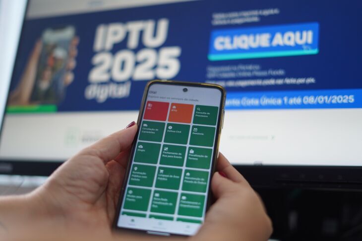 O município disponibiliza o aplicativo Cidadão On-line Passo Fundo, que permite a emissão do IPTU mediante CPF - Foto: Divulgação/PMPF