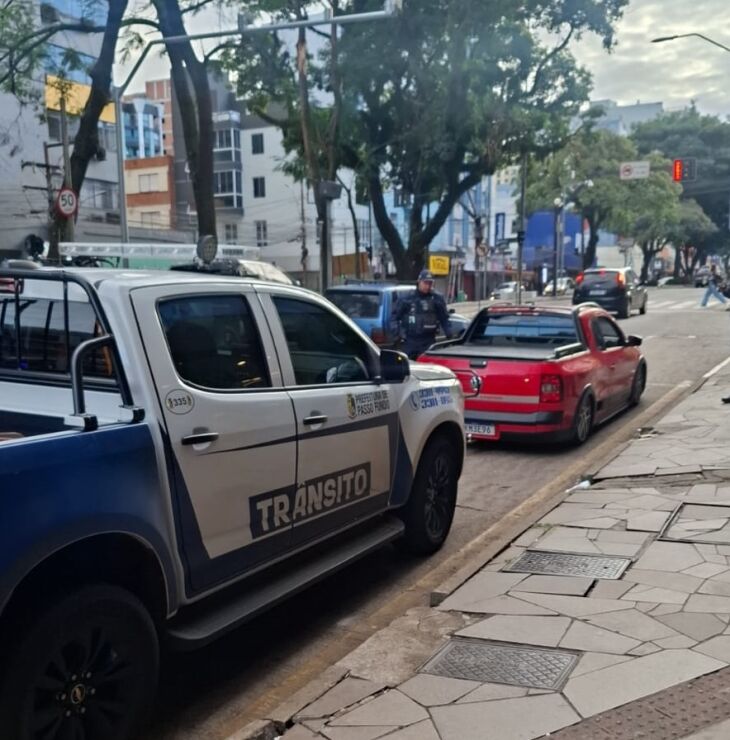 Operação teve fiscalização na Avenida Brasil – Foto – Divulgação-PMPF