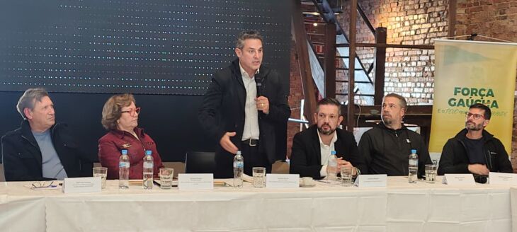 Pré-candidato ao governo do estado, Zucco está percorrendo o estado com o movimento “Força Gaúcha” - Foto: Kleiton Vasconcellos / O Nacional