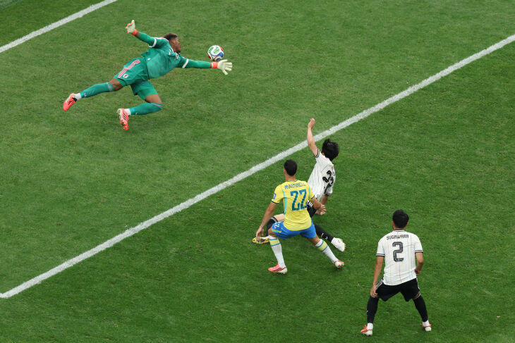 Brasil pressionou até o final da partida e foi recompensado com a classificação - Foto: Divulgação/FIFA