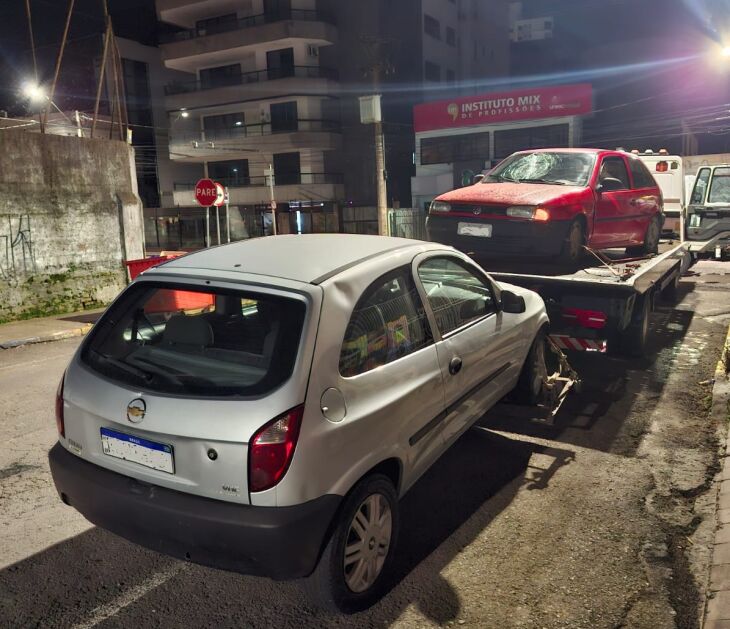 Veículos foram apreendidos durante a ação – Foto – Divulgação PMPF