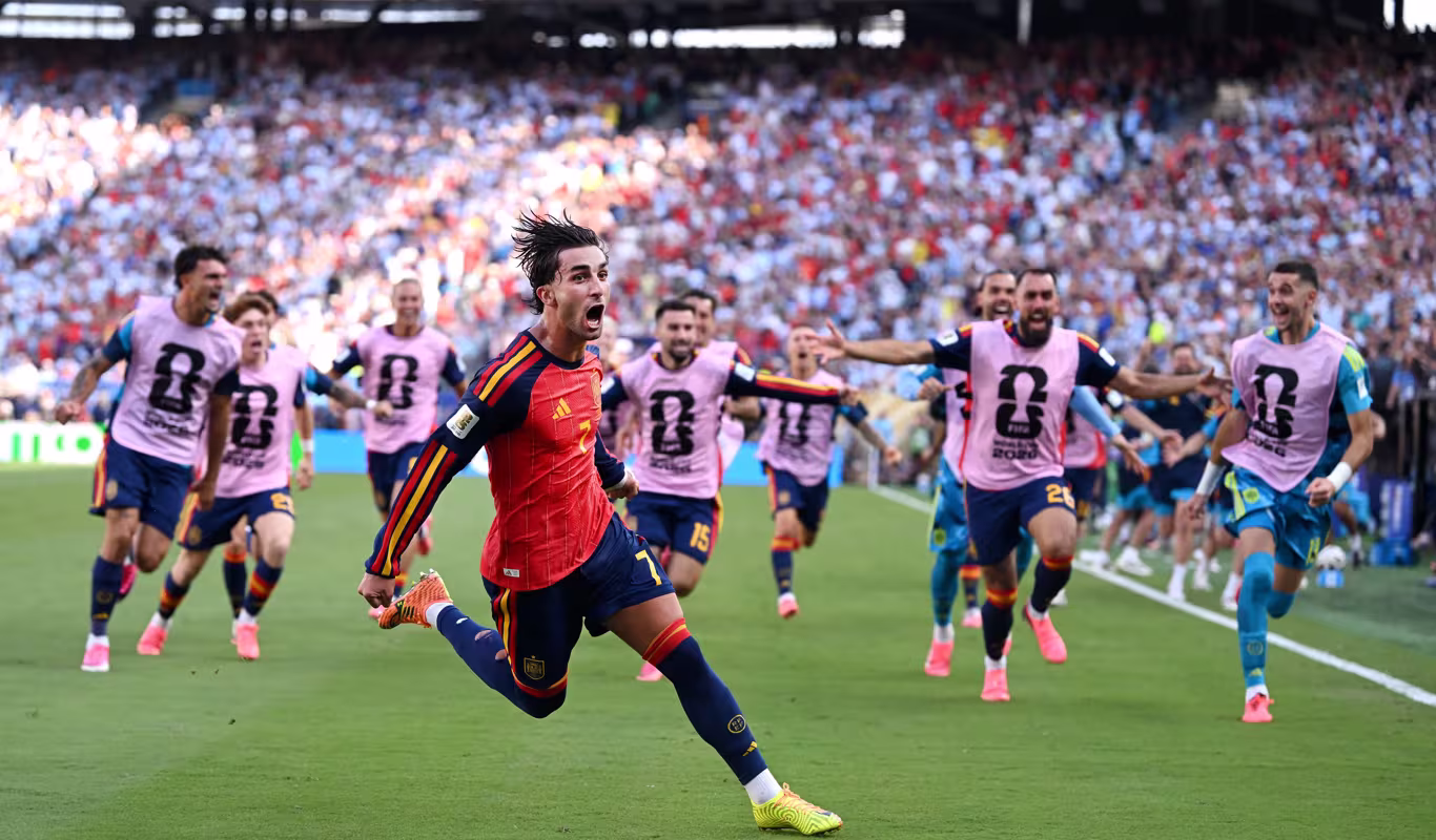 Ferran Torres marcou o gol do título – Foto – Getty-FIFA