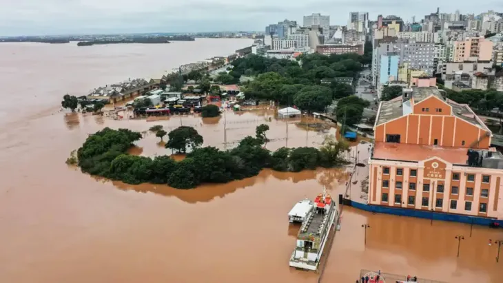 Fenômeno atual já supera o El Niño de 2024, associado às condições climáticas da histórica enchente no Rio Grande do Sul - FOTO – Agência Brasil