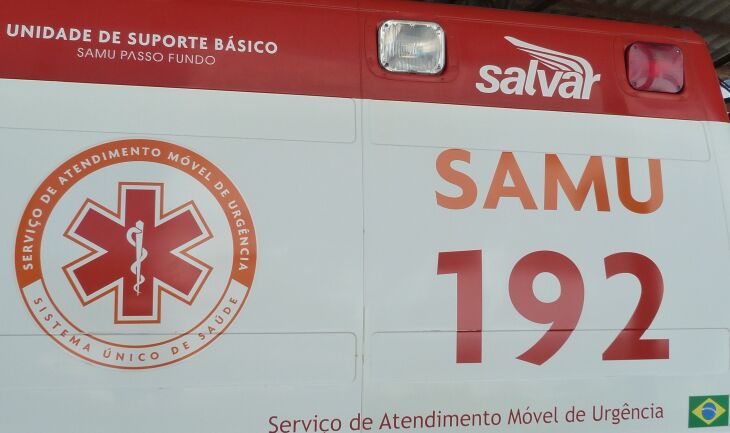 SAMU realizava atendimento de emergência – Foto – LC Schneider- Aquivo-ON
