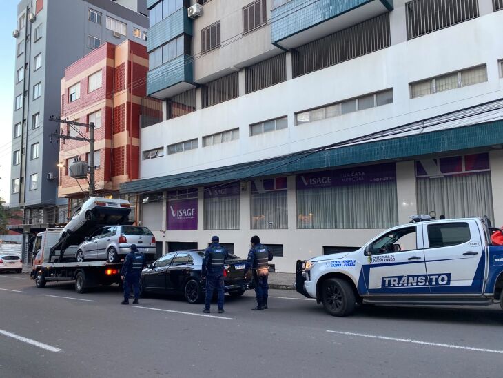   Atividade na manhã de domingo – Foto – Guarda de Trânsito-PMPF
