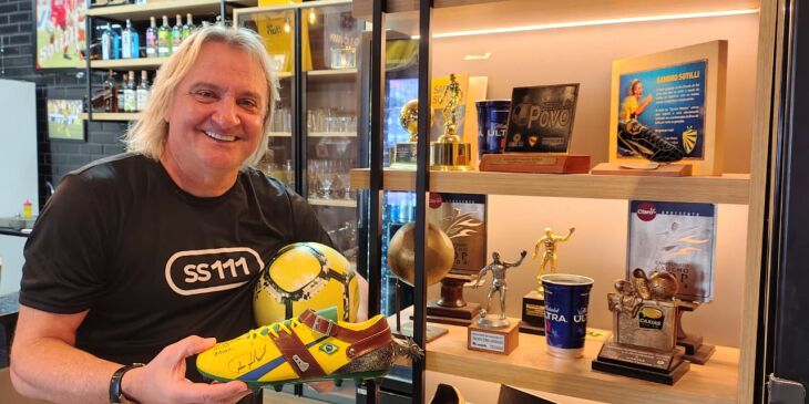 Sandro Sotilli, agora na versão dono de boteco em Passo Fundo - Foto: Kleiton Vasconcellos/ ON