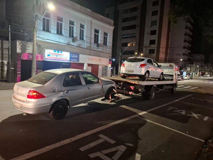 Madrugada teve fiscalização no centro de Passo Fundo – Foto- GMT