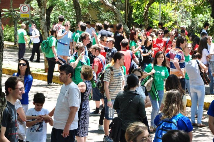 Dia de sol contribuiu para o bom vestibular