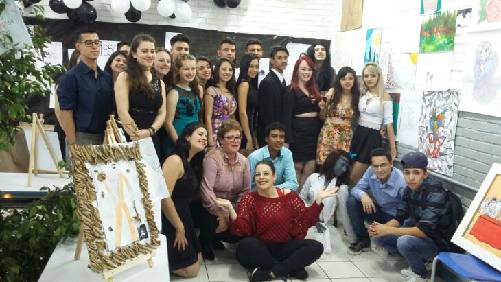 Personagens e muita criatividade marcaram o evento