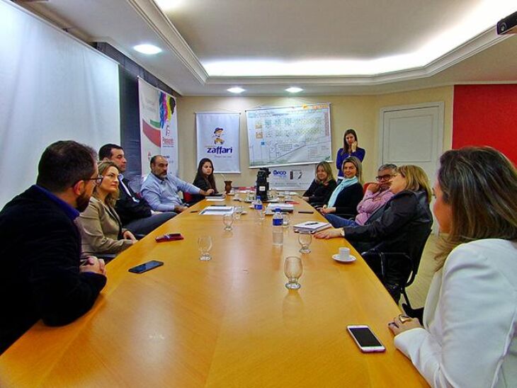 Encontro entre a comissão organizadora da Expoacisa e representantes da Emater aconteceu nesta quarta-feira