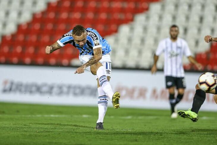Everton: o Cebolinha marcou dois gols