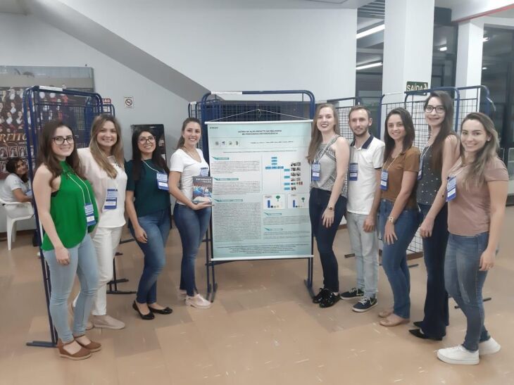 Residentes no evento em Santa Maria