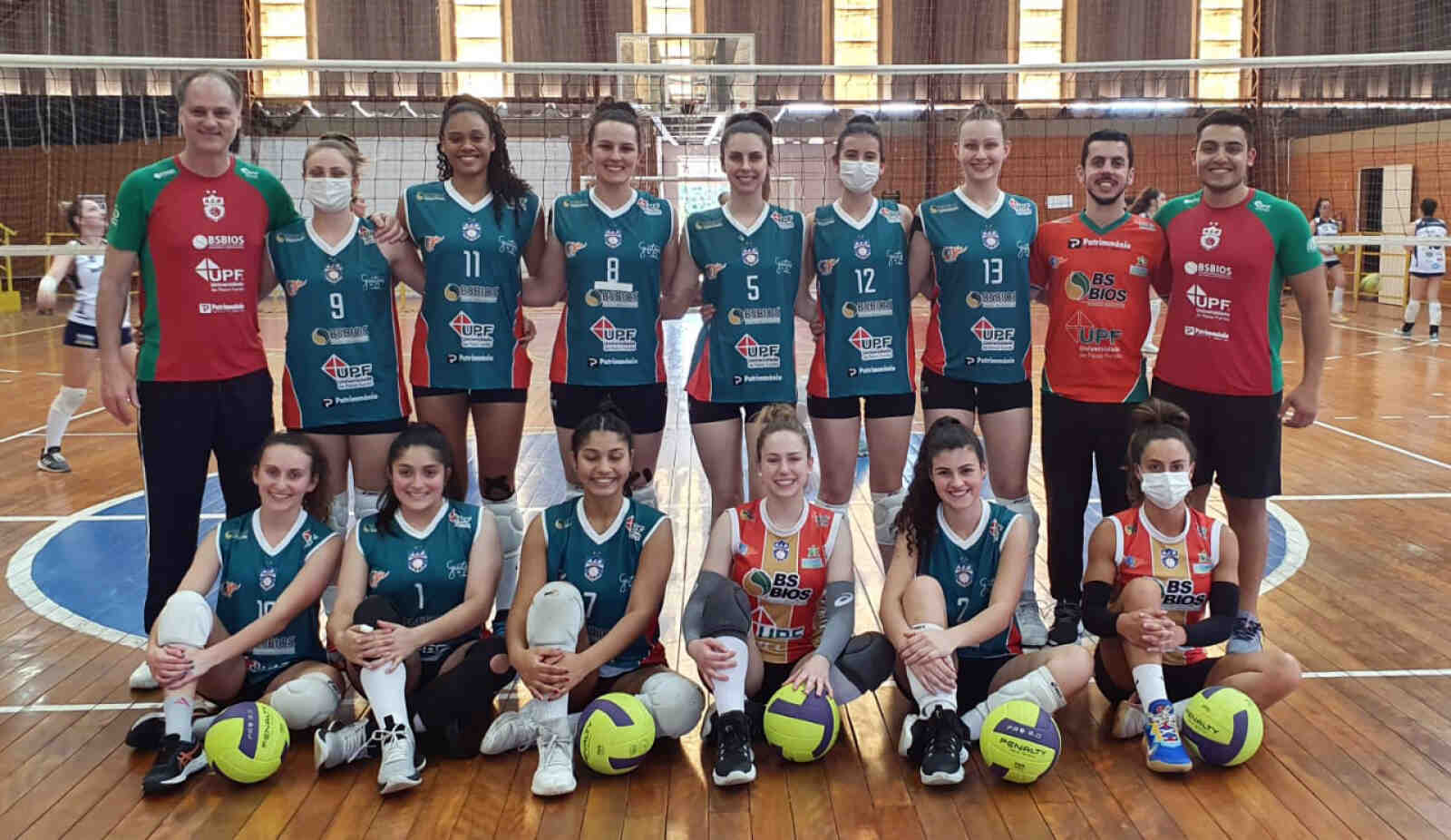 Jogo de vôlei entre BSBios/UPF e Sogipa na Capital - Secretaria de